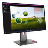 Lenovo ThinkVision P27Q-40 27" QHD (2560 x 1440) Monitor, 120Hz Refresh Rate, Anti-glare, USB-C, HDMI, DP, Height/Tilt/Swivel/Pivot, Adjustable, 3 Year Warranty | 64A7GAT6UK