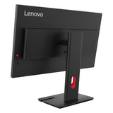 Lenovo ThinkVision T27UD-40 27" UHD (3840 x 2160) Monitor, Anti-glare, USB-C, HDMI, DP, RJ45, Height/Tilt/Swivel/Pivot, Adjustable, 3 Year Warranty | 64AFGAT2UK