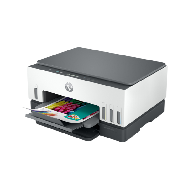HP Smart Tank 670 All-in-One Wireless Printer, Flatbed Scanner, 1 Year Warranty | 6UU48A
