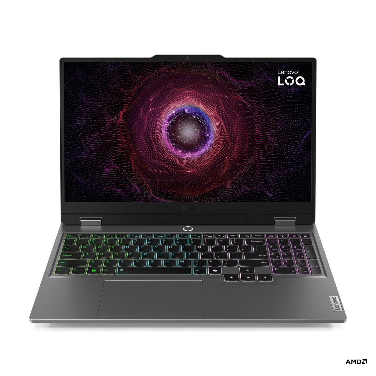 Lenovo LOQ 15ARP9 AMD Ryzen 7 7435HS Processor, 24 GB RAM, 512 GB SSD, 6 GB NVIDIA RTX 4050, 15.6" (1920x1080) FHD Display, Windows 11 Home, English  & Arabic Keyboard, 1 Year Warranty | 83JC009HAX