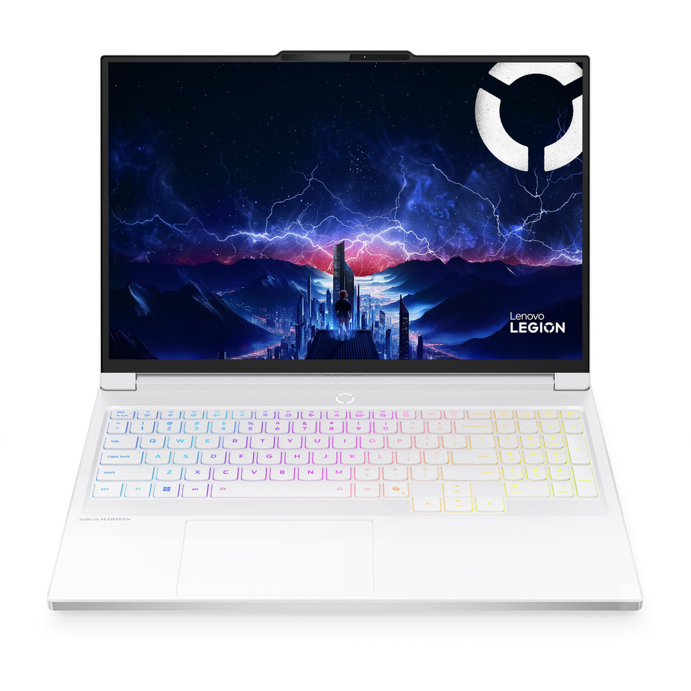 Ноутбук Lenovo Legion 7 16IAX10, процессор Intel Core Ultra 7 255HX, 32 ГБ ОЗУ, 2 ТБ SSD, графика Nvidia RTX 5060 8 ГБ, 16-дюймовый дисплей WQXGA OLED 240 Гц, DOS, английская клавиатура с индивидуальной RGB-подсветкой, 1 год гарантии | 83KY002VPS