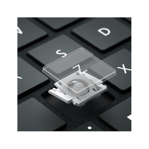 Microsoft Surface Pro Arabic & English Keyboard With Copilot, Magnetic Connection, Platinum, 1 Year Warranty | 8XA-00251