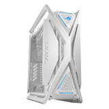 Asus ROG Hyperion GR701 E-ATX PC Case, Tempered Glass Left & Right Panels, 460mm GPU Support, 4 x 140 mm (PWM) Fans with AR GB Fan Hub, USB 3.2 Gen 2 & 60W fast charging, White, 1 Year Warranty | 90DC00F3-B39000