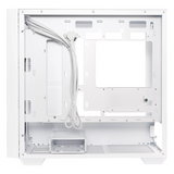 Asus A21 mATX PC Case, Tempered Glass Panel, 380mm GPU Support, USB 3.2 Gen 1, Ample Cable Management, White, 1 Year Warranty | 90DC00H3-B09010