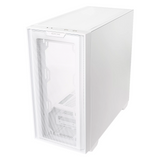 Asus A21 mATX PC Case, Tempered Glass Panel, 380mm GPU Support, USB 3.2 Gen 1, Ample Cable Management, White, 1 Year Warranty | 90DC00H3-B09010