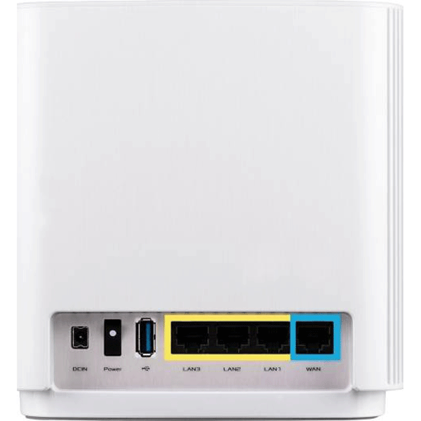 ASUS ZEN MESH WIFI SYSTEM AC3000 CT8 (B-2-PK) WHITE | 90IG04T0-M03R40