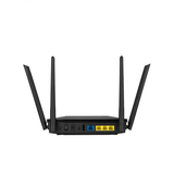 Asus RT-AX53U AX1800 Dual-Band WiFi 6 Router, 5 GHz 1201 Mbps, 2.4 GHz 574 Mbps, 4 x External Antennas, Dual-Core Processor, 256MB RAM, 128MB Flash, 1 Year Warranty | 90IG06P0-MO3500