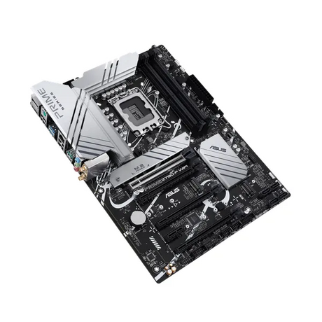Asus PRIME Z790-P WiFi Motherboard, LGA 1700 Socket, ATX Form Factor, DDR5 Ram, PCIe 5.0 With SafeSlot Core+, Wi-Fi 6, Bluetooth v5.2, USB 20 GBps, HDMI, DisplayPort, Realtek 2.5 GB Ethernet With Asus LANGuard, Aura Sync, 1 Year Warranty | 90MB1CJ0-M1EAYO