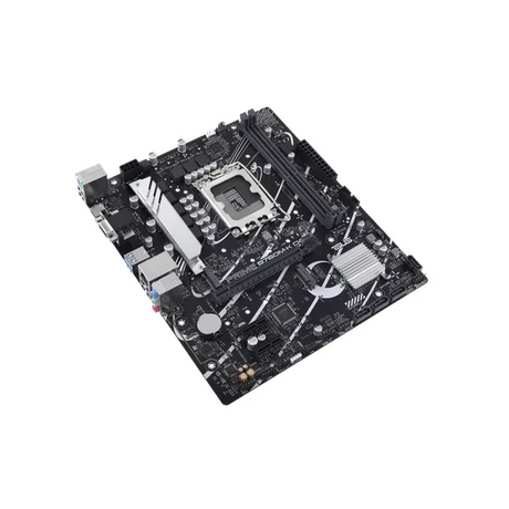 Asus PRIME B760M-K D4 Motherboard, LGA 1700 Socket, mATX Form Factor, DDR4 Ram, PCIe 4.0, USB 3.2 Gen 1, HDMI, VGA, Realtek 2.5 GB Ethernet, Asus 5X Protection III, Aura Sync R GB Lighting, 1 Year Warranty | 90MB1DS0-M1EAY0