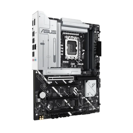 Asus PRIME Z890-P Motherboard, LGA 1851 Socket, ATX Form Factor, DDR5 Ram, PCIe 5.0 With SafeSlot Core+, USB 20 GBps, HDMI, DisplayPort, Realtek 2.5 GB Ethernet With Asus LANGuard, Aura Sync, 1 Year Warranty | 90MB1I50-M0EAY0