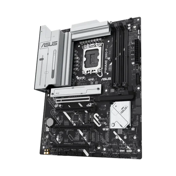 Asus PRIME Z890-P Motherboard, LGA 1851 Socket, ATX Form Factor, DDR5 Ram, PCIe 5.0 With SafeSlot Core+, USB 20 GBps, HDMI, DisplayPort, Realtek 2.5 GB Ethernet With Asus LANGuard, Aura Sync, 1 Year Warranty | 90MB1I50-M0EAY0
