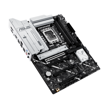 Asus PRIME Z890-P WiFi Motherboard, LGA 1851 Socket, ATX Form Factor, DDR5 Ram, PCIe 5.0 With SafeSlot Core+, USB 20 GBps, Wi-Fi 7, Bluetooth v5.4, HDMI, DisplayPort, Thunderbolt 4, Realtek 2.5 GB Ethernet With Asus LANGuard, Aura Sync, 1 Year Warranty |