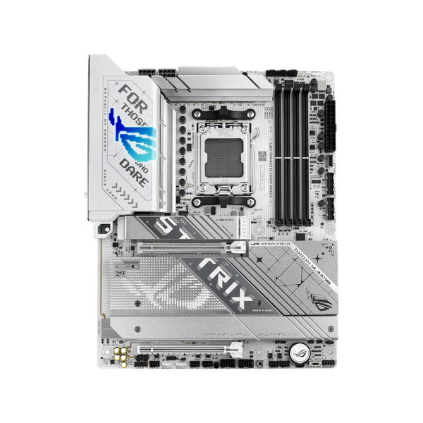 Asus ROG STRIX X870-A GAMING WiFi Motherboard, AM5 Socket, ATX Form Factor, DDR5 Ram, PCIe 5.0 With SafeSlot Core+, Wi-Fi 7, Bluetooth v5.4, Thunderbolt 4, HDMI, DisplayPort, Intel 2.5 GB Ethernet With Asus LANGuard, Aura Sync, 1 Year Warranty |