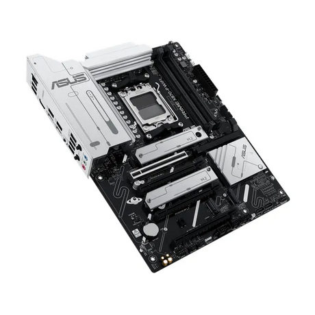 Asus PRIME X870-P WiFi Motherboard, AM5 Socket, ATX Form Factor, DDR5 Ram, PCIe 5.0 With SafeSlot Core+, Wi-Fi 7, Bluetooth v5.4, USB4 40 GBps, HDMI, Thunderbolt, Realtek 2.5 GB Ethernet With Asus LANGuard, Aura Sync, 1 Year Warranty | 90MB1IS0-M0EAY0