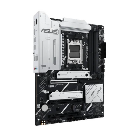 Asus PRIME X870-P Motherboard, AM5 Socket, ATX Form Factor, DDR5 Ram, PCIe 5.0 With SafeSlot Core+, USB4 40 GBps, HDMI, Thunderbolt, Realtek 2.5 GB Ethernet With Asus LANGuard, Aura Sync, 1 Year Warranty | 90MB1IT0-M0EAY0