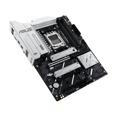 Asus PRIME X870-P Motherboard, AM5 Socket, ATX Form Factor, DDR5 Ram, PCIe 5.0 With SafeSlot Core+, USB4 40 GBps, HDMI, Thunderbolt, Realtek 2.5 GB Ethernet With Asus LANGuard, Aura Sync, 1 Year Warranty | 90MB1IT0-M0EAY0
