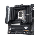 Asus TUF GAMING B860M-PLUS WiFi Motherboard, LGA 1851 Socket, micro-ATX Form Factor, DDR5 Ram, PCIe 5.0 With SafeSlot Core+, Wi-Fi 7, Bluetooth v5.4, HDMI, DisplayPort, Thunderbolt 4, Realtek 2.5 GB Ethernet With TUF LANGuard, Aura Sync, 1 Year Warranty