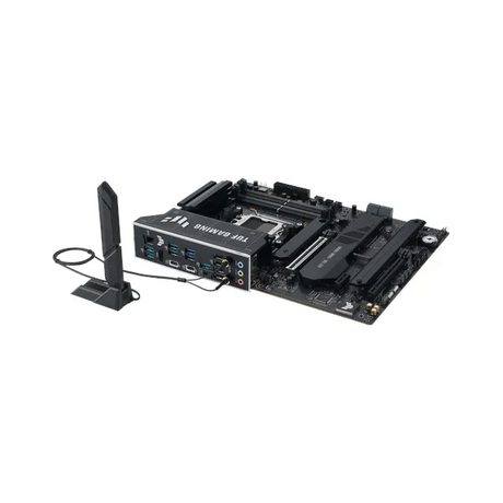 Asus TUF GAMING X870E-PLUS WiFi Motherboard, AM5 Socket, ATX Form Factor, DDR5 Ram, PCIe 5.0 With SafeSlot Core+, Wi-Fi 7, Bluetooth v5.4, HDMI, Thunderbolt 4, Realtek 2.5 GB Ethernet With TUF LANGuard, Aura Sync, 1 Year Warranty | 90MB1M70-M0EAY0