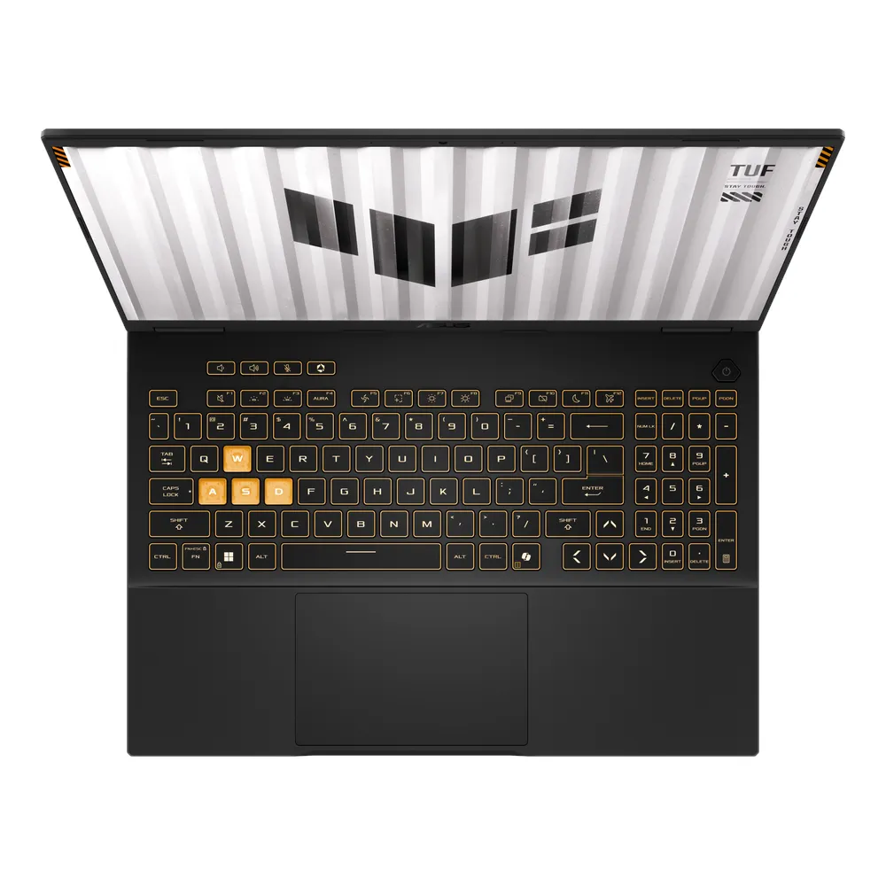 Asus TUF Gaming F16-FX608JPR, Intel Core i7-14650HX Processor, 32GB RAM, 1TB SSD, 16" 2.5K 165Hz Display, Windows 11 Home, 1-Zone RGB Backlit Chiclet English & Arabic Keyboard, 1 Year Warranty | 90NR0NG1-M003P0