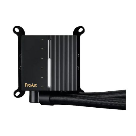 Asus ProArt LC 420 AIO Liquid Cooler, Illuminated System Status Meter, Noctua Fans, Supports Intel, AMD Sockets, Black, 1 Year Warranty | 90RC00N0-M0UAY0