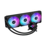 Asus ROG Strix LC III 360 ARGB AIO Liquid Cooler, 360° Rotatable Water Block LCD, Supports Intel, AMD Sockets, Black, 1 Year Warranty | 90RC00W1-M0UAY0