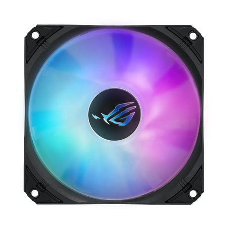 Asus ROG Strix LC III 360 ARGB AIO Liquid Cooler, 360° Rotatable Water Block LCD, Supports Intel, AMD Sockets, Black, 1 Year Warranty | 90RC00W1-M0UAY0