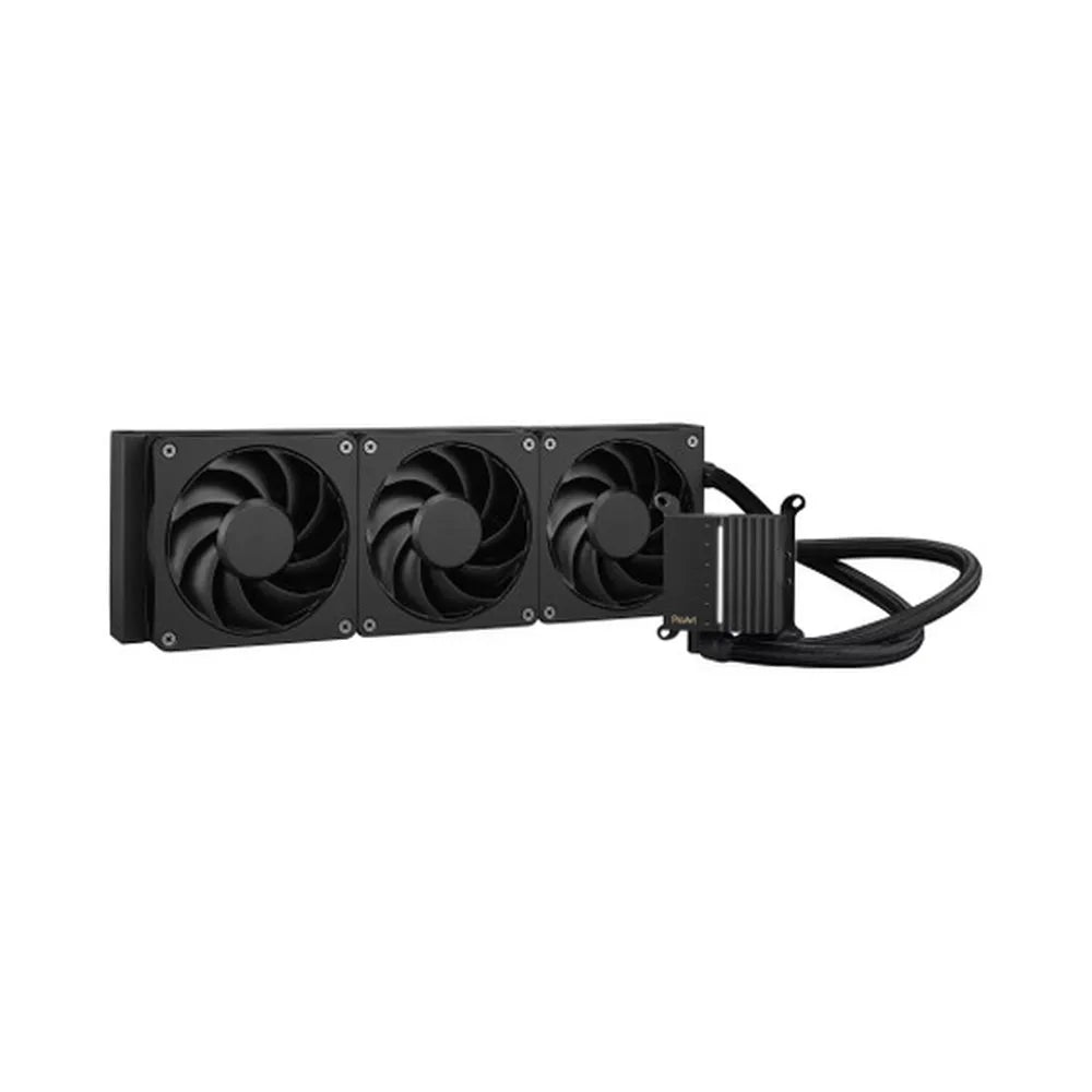 Asus ProArt LC 360 AIO Liquid Cooler, Alphacool Apex Stealth Metal Power Fans, Supports Intel, AMD Sockets, Black, 1 Year Warranty | 90RC0120-M0UAY0