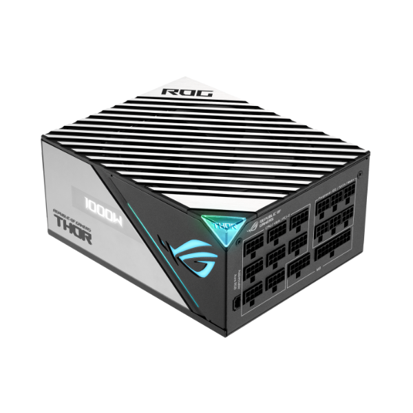 Asus ROG Thor 80 Plus Platinum II Power Supply, 1000W, Fully Modular, ATX, OLED Display, 1 Year Warranty | 90YE00L4-B0NA00
