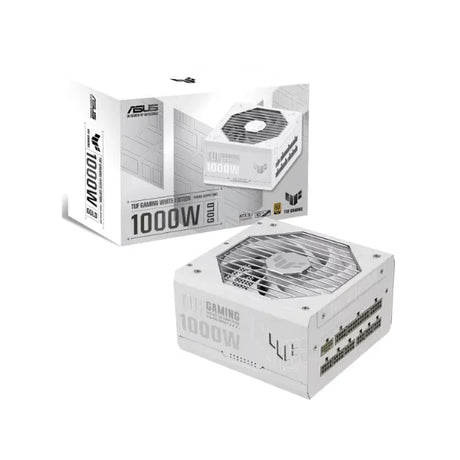 Asus TUF Gaming 80 Plus Gold Power Supply, 1000W, Fully Modular, ATX, White, 1 Year Warranty | 90YE00S5-B0NA00