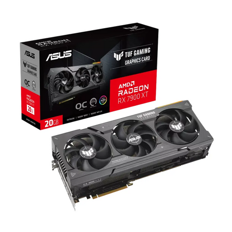 ASUS TUF Gaming Radeon RX 7900 XT 20 GB GDDR6 OC Edition Graphic Card | 90YV0IV1-M0NA00