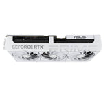 Asus PRIME GeForce RTX 5070 OC Edition Graphics Card, GDDR7 12 GB 192-bit Memory, HDMI 2.1b & DP 2.1b Outputs, PCI Express 5.0, 2587 MHz Core Clock, 28  GBps Memory Clock, SFF Compatible, White, 1 Year Warranty | 90YV0M19-M0NA00