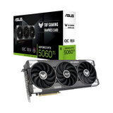 Asus TUF Gaming GeForce RTX 5060 Ti OC Edition Graphics Card, GDDR7 8 GB 128-bit Memory, HDMI 2.1b & DP 2.1b Outputs, PCI Express 5.0, 2692 MHz Core Clock, 28  GBps Memory Clock, 1 Year Warranty | 90YV0MR0-M0NA00