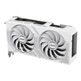 Asus Dual GeForce RTX 5060 White OC Edition Graphics Card, GDDR7 8GB 128-bit Memory, HDMI 2.1b & DP 2.1b Outputs, PCI Express 5.0, 2677 MHz Core Clock, 28 Gbps Memory Clock, 1 Year Warranty | 90YV0N15-M0NA00