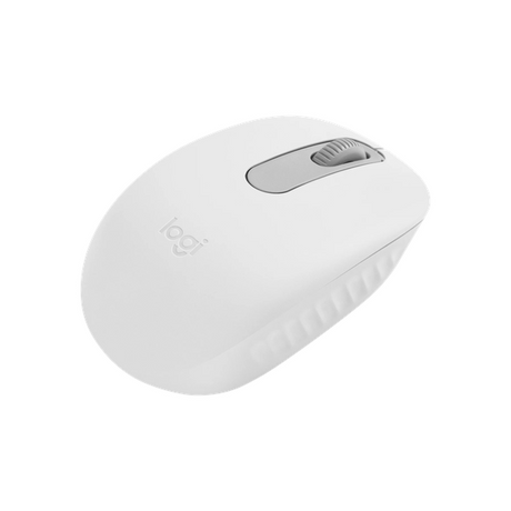 Logitech M196 Bluetooth Mouse, 1000 DPI Optical Sensor, 2D Mechanical Scroll Wheel, Contoured Ambidextrous Design, Off-White, 1 Year Warranty | 910-007460