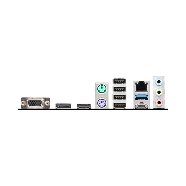 Msi PRO B760M-P Motherboard, LGA 1700 Socket, mATX Form Factor, DDR4 Ram, PCIe 4.0, USB 10 GBps, HDMI 1.4, DisplayPort 1.4, VGA, Realtek RTL8111H Gigabit LAN, PCI-E Steel Armor, 1 Year Warranty | 911-7E02-016