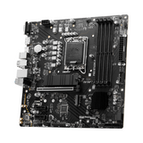 Msi PRO B760M-P Motherboard, LGA 1700 Socket, mATX Form Factor, DDR5 Ram, PCIe 4.0, USB 10 GBps, HDMI 1.4, VGA, Realtek RTL8111H Gigabit LAN, PCI-E Steel Armor, 1 Year Warranty | 911-7E02-026