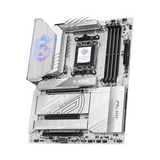 Msi MPG X870E EDGE TI WiFi Motherboard, AM5 Socket, ATX Form Factor, DDR5 Ram, PCIe 5.0, Wi-Fi 7 Solution, Bluetooth 5.4, USB 40 GBps, HDMI 2.1, Type-C Display Port, Realtek 5 GBps LAN, EZ M.2 Shield Frozr II, 1 Year Warranty | 911-7E59-001