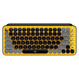KEYBOARD LOGITECH POP KEYS MECHANICAL WIRELESS BLK/YELLO-AR | 920-010816
