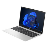 HP 250 G10 Laptop, Intel Core i7-1355U Processor, 8GB RAM, 512GB SSD, 15.6" FHD Display, DOS, English Backlit Keyboard, Silver, 1 Year Warranty | 9G1W4ET