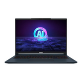 MSI Stealth 16 AI Studio A1VGG Intel Ultra 9 185H Processor, 32 GB RAM, 1TB SSD, NVIDIA RTX 4070 8 GB GDDR6, 16" QHD+ Display, Windows 11 Home, 1 Year warranty | 9S7-15F412-040