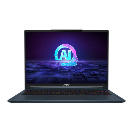 MSI Stealth 16 AI Studio A1VGG Intel Ultra 9 185H Processor, 32 GB RAM, 1TB SSD, NVIDIA RTX 4070 8 GB GDDR6, 16" QHD+ Display, Windows 11 Home, 1 Year warranty | 9S7-15F412-040