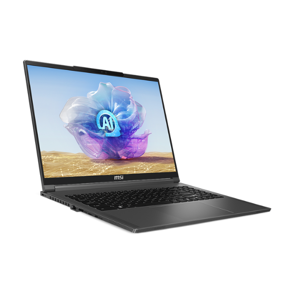 MSI CreatorPro 16 AI Studio Intel Core Ultra 7 155H Processor, 16 GB RAM, 2TB SSD, 8 GB NVIDIA RTX 2000 ADA, 16" QHD Display, Windows 11 Home, 2 Year Warranty | 9S7-15F414-415