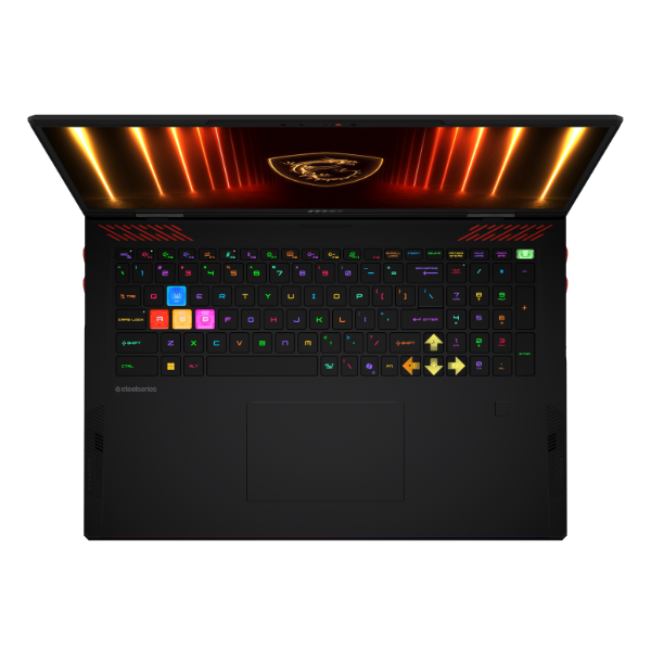 MSI Raider 18 HX AI A2XWJG Intel Core Ultra 9 285HX Processor, 64 GB RAM, 2TB SSD, 24 GB-NVIDIA RTX 5090, 18" UHD IPS Display, Window 11 Home, English & Arabic Keybaord, Titan Gaming Backpack, 2 Year Warranty | 9S7-182462-058