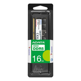 ADATA SO-DIMM Memory Module, 16GB (1x16GB), DDR5 DRAM, 5600 MT/s, 1 Year Warranty | AD5S560016G-S
