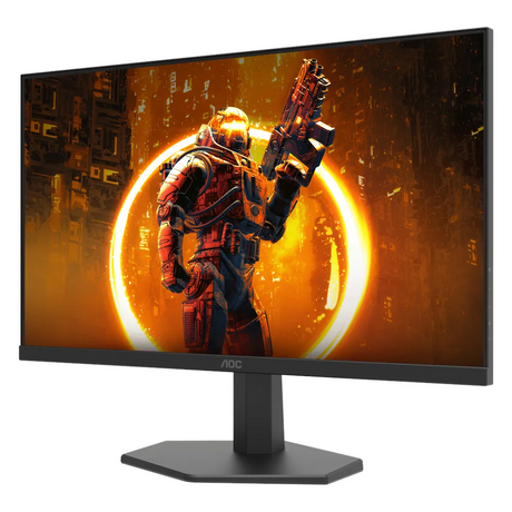 AOC 24G11ZE Gaming Monitor, 24" FHD (1920 x 1080) Resolution, 240Hz, Anti-glare, 1ms (GTG) Response Time, HDMI, DisplayPort, Tilt Adjustable Stand, Black & Red, 1 Year Warranty | 24G11ZE