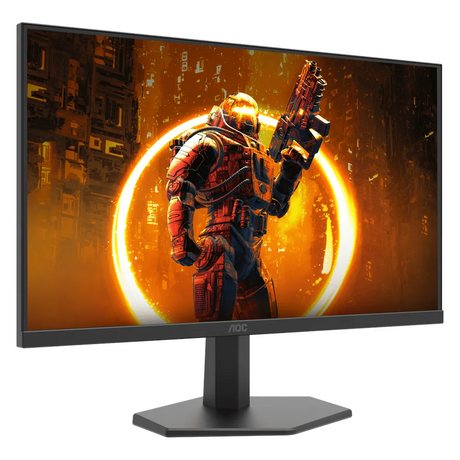 AOC 24G11ZE Gaming Monitor, 24" FHD (1920 x 1080) Resolution, 240Hz, Anti-glare, 1ms (GTG) Response Time, HDMI, DisplayPort, Tilt Adjustable Stand, Black & Red, 1 Year Warranty | 24G11ZE