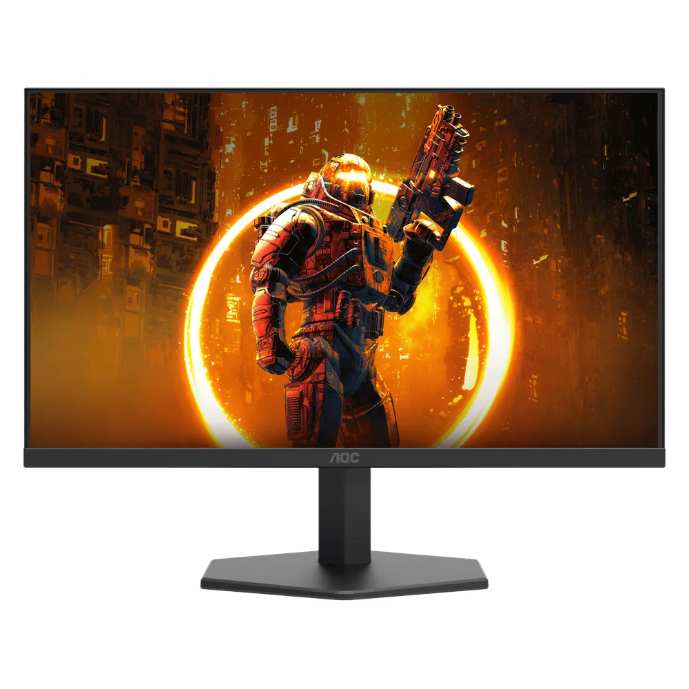 AOC 27G11ZE2 Gaming Monitor, 27" FHD (1920 x 1080) Resolution, 240Hz, Anti-glare, 1ms (GTG) Response Time, HDMI, DisplayPort, Tilt Adjustable Stand, Black & Red, 1 Year Warranty | 27G11ZE2