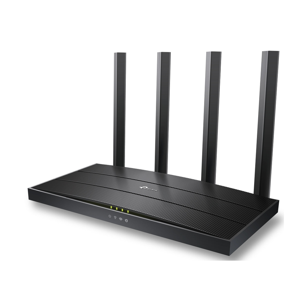 TP-Link Archer AX1500 Wi-Fi 6 Router, 5 GHz Up to 1201 Mbps, 2.4 GHz Up to 300 Mbps, 4 x Fixed High-Performance Antennas, 2-3 Bedroom Houses Coverage, 1 Year Warranty | ARCHER-AX12