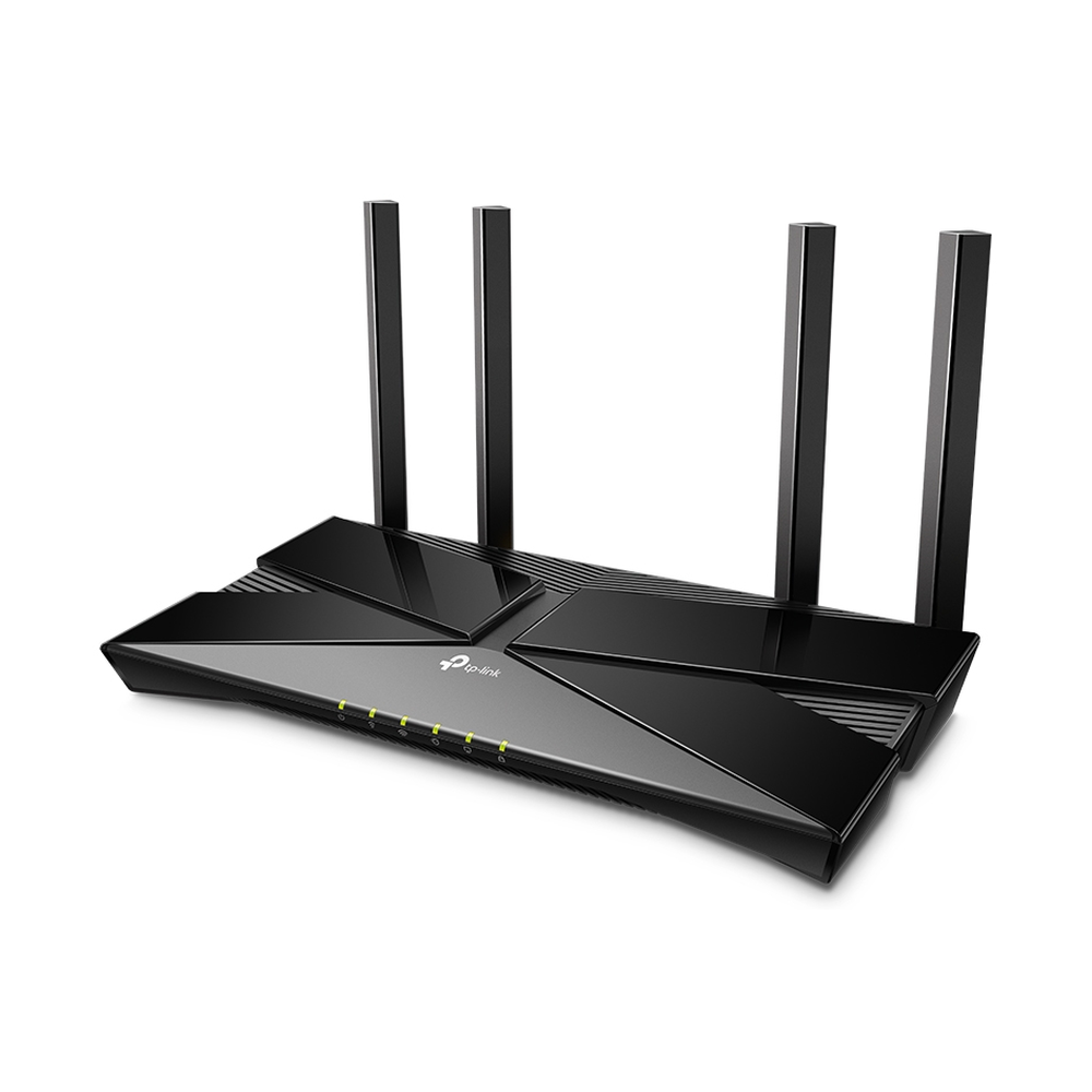 TP-Link Archer AX1800 Dual-Band Wi-Fi 6 Router, 5 GHz Up to 1201 Mbps, 2.4 GHz Up to 574 Mbps, 4 x Fixed High-Performance Antennas, 2-3 Bedroom Houses Coverage, EasyMesh Compatible, 1 Year Warranty | ARCHER-AX23