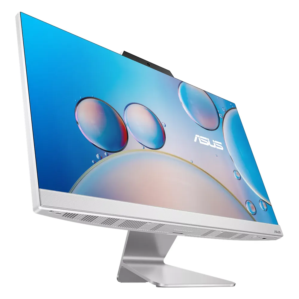 Asus A3402 All-in-One Desktop PC, Intel Core i7-1355U Processor, 16GB RAM, 1TB SSD, 23.8” FHD NanoEdge Display, Windows 11 Home, English & Arabic Wireless Keyboard, Mouse Included, White, 5 Year Warranty | A3402WVAK-I7161TBW2